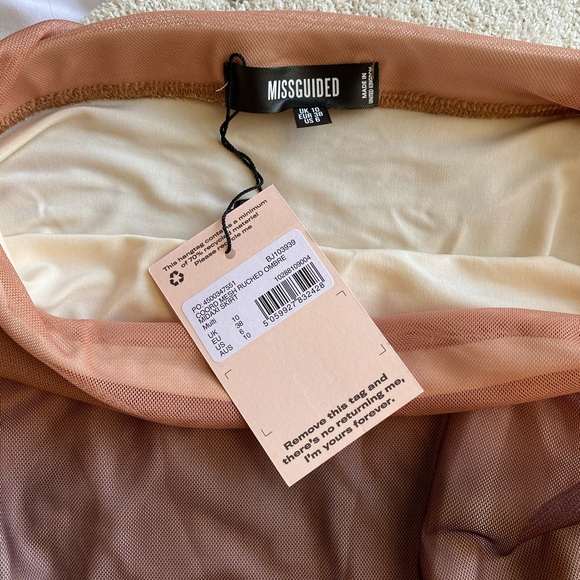 Missguided Mesh Ombré Skirt - Picture 6 of 6